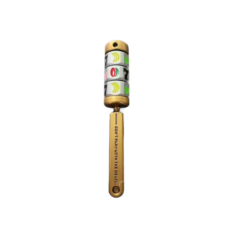 Fruit Lucky Dial Metal EDC Fidget Slider